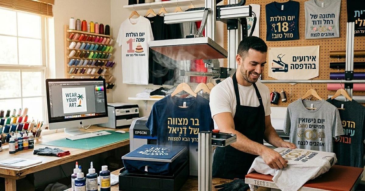 הדפסה על חולצות בירושלים בלוג